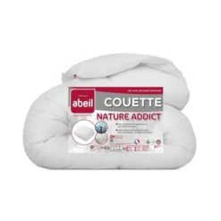 ABEIL Couette Nature Addict - 240 X 260 Cm - Blanc