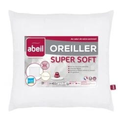 ABEIL Oreiller Moelleux SUPERSOFT 60x60cm