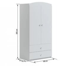 Armoire 2 Portes Enfant Rose Drimy -Vente De Chambre armoire 2 portes enfant rose drimy 3666722168069 1231658