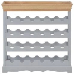 Armoire à Vin Gris 70 X 22,5 X 70,5 Cm MDF -Vente De Chambre armoire a vin gris 70 x 22 5 x 70 5 cm mdf 8719883559148 1160934