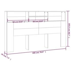 Armoire De Tête De Lit Blanc Brillant 180x19x103,5 Cm -Vente De Chambre armoire de tete de lit blanc brillant 180x19x103 5 cm 3666722768030 1421937
