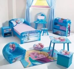 Banc De Rangement Pliable Reine Des Neiges Disney -Vente De Chambre banc de rangement pliable reine des neiges disney 3700057124403 268334