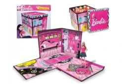 Barbie Zipbin Boîte De Jeu Et De Rangement "Villa De Rêve"