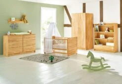 Pinolino Bibliothèque 3 Niveaux 1 Tiroir Hêtre Massif Clair Natura -Vente De Chambre bibliotheque 3 niveaux 1 tiroir hetre massif clair natura 4035769031176 149565