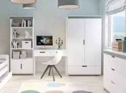 Bibliothèque Enfant Blanche Moly 5 Bibliothèque Enfant Blanche Moly -Vente De Chambre bibliotheque enfant blanche moly 3666722166751 1234649