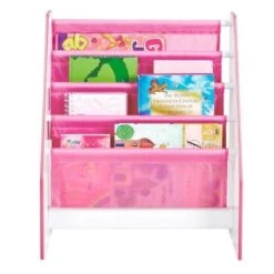 Bibliotheque Enfant Rose Fille HelloHome - Worlds Apart -Vente De Chambre bibliotheque enfant rose fille hellohome worlds apart 5013138658574 480647