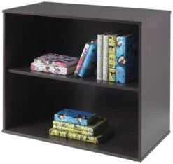 Bibliothèque Pin Massif Taupe Pino