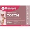 BLANREVE Traversin En Coton - 180 Cm - Blanc