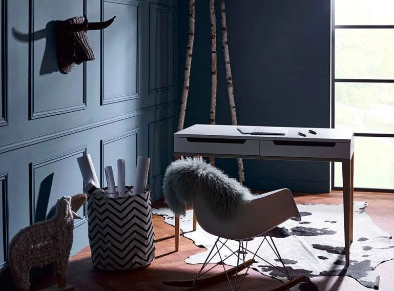 Bureau Enfant 2 Tiroirs Bois Blanc Et Pieds Chêne Massif Clair Evidence 2 Bureau Enfant 2 Tiroirs Bois Blanc Et Pieds Chêne Massif Clair Evidence – Image 2