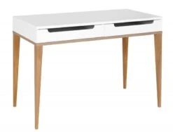 Bureau Enfant 2 Tiroirs Bois Blanc Et Pieds Chêne Massif Clair Evidence 7 Bureau Enfant 2 Tiroirs Bois Blanc Et Pieds Chêne Massif Clair Evidence -Vente De Chambre bureau enfant 2 tiroirs bois blanc et pieds chene massif clair evidence 3700429610053 654984