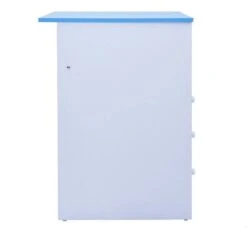 Bureau Enfant Inclinable 3 Tiroirs Bois Bleu Et Blanc Sunny -Vente De Chambre bureau enfant inclinable 3 tiroirs bois bleu et blanc sunny 3666722901444 382492