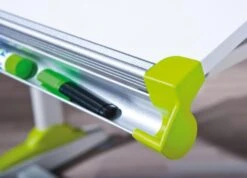 Bureau Enfant Inclinable Bois Blanc Déco Rose Et Vert Colo -Vente De Chambre bureau enfant inclinable bois blanc deco rose et vert 2colorido 4010340509442 576289