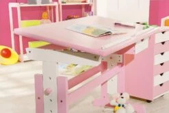 Bureau Inclinable Bois Rose Et Blanc Rubi 11 Bureau Inclinable Bois Rose Et Blanc Rubi -Vente De Chambre bureau inclinable bois rose et blanc cecilia 4010340998352 578052