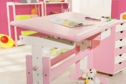 Bureau Inclinable Bois Rose Et Blanc Rubi 10 Bureau Inclinable Bois Rose Et Blanc Rubi -Vente De Chambre bureau inclinable bois rose et blanc cecilia 4010340998352 69609