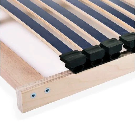 Cadre à Lattes Hêtre Et Bouleau Massif Clair Maximus 120x200 Cm 42 Lattes 3 Cadre à Lattes Hêtre Et Bouleau Massif Clair Maximus 120x200 Cm 42 Lattes – Image 3