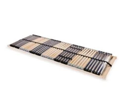 Cadre à Lattes Hêtre Et Bouleau Massif Clair Maximus 70x200 Cm