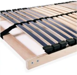 Cadre à Lattes Hêtre Et Bouleau Massif Clair Maximus 70x200 Cm -Vente De Chambre cadre a lattes hetre et bouleau massif clair maximus 70x200 cm 3666722559539 384934