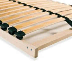 Cadre à Lattes Hêtre Et Bouleau Massif Clair Maximus 90x200 Cm -Vente De Chambre cadre a lattes hetre et bouleau massif clair maximus 90x200 cm 3666722559478 384974