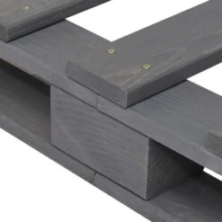 Cadre De Lit Adulte Palette Pin Massif Gris Samba 140x200 Cm -Vente De Chambre cadre de lit adulte palette pin massif gris samba 140x200 cm 3666722608817 386845