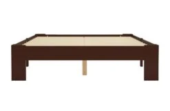 Cadre De Lit Adulte Pin Massif Marron Samba 120x200 Cm -Vente De Chambre cadre de lit adulte pin massif marron samba 120x200 cm 3666722555999 387997