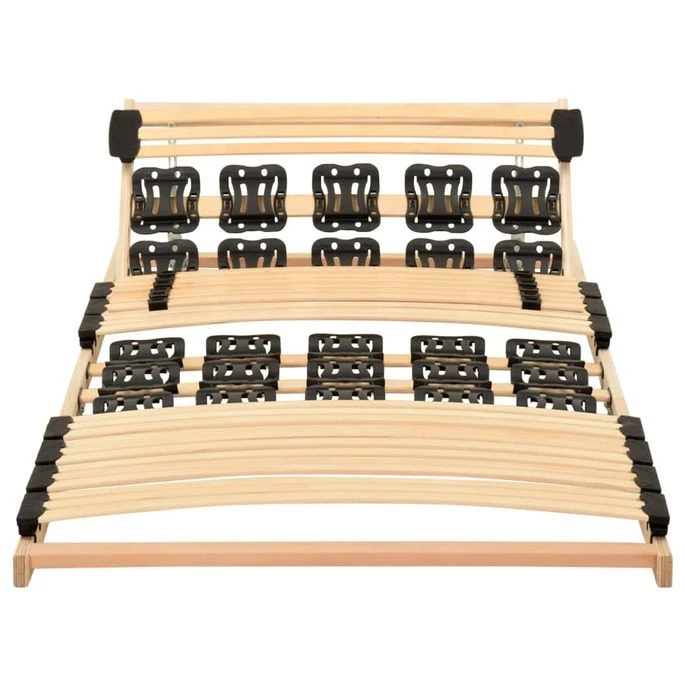 Sommier Avec 38 Lattes Tête De Lit Réglable 120x200 Cm 3 Sommier Avec 38 Lattes Tête De Lit Réglable 120x200 Cm – Image 3