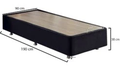 Cadre De Lit Avec Coffre De Rangement Rika - 6 Tailles -Vente De Chambre cadre de lit avec coffre de rangement rika 6 tailles 8683342473828 1523431