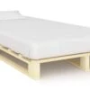 Cadre De Lit De Palette Bois De Pin Massif 120 X 200 Cm