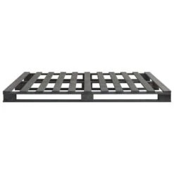 Cadre De Lit De Palette Gris Bois De Pin Massif 180 X 200 Cm -Vente De Chambre cadre de lit de palette gris bois de pin massif 180 x 200 cm 3666722496544 631373