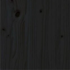 Cadre De Lit Noir Bois De Pin Massif 120x200 Cm -Vente De Chambre cadre de lit noir bois de pin massif 120x200 cm 3666722939959 1501231