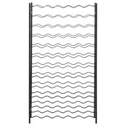 Casier à Bouteilles Pour 72 Bouteilles Noir Fer -Vente De Chambre casier a bouteilles pour 72 bouteilles noir fer 3666722206754 1161688