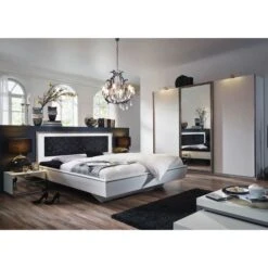 Chambre à Coucher Motif Noir Mirya Mirya