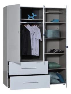 Chambre Adulte Blanc Laqué Best 160 -Vente De Chambre chambre adulte blanc laque best 160 208290