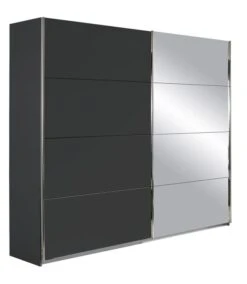 Chambre Adulte Design Anthracite Mat Et Métal Chromé Vegas 160 -Vente De Chambre chambre adulte design anthracite mat et metal chrome vegas 160 217641