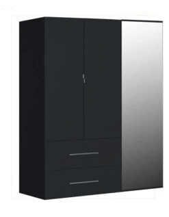 Chambre Adulte Noir Laqué Best 160 -Vente De Chambre chambre adulte noir laque best 160 208367