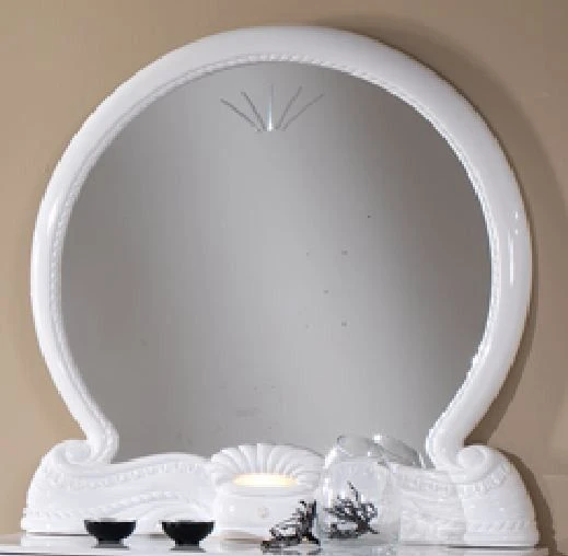 Chambre Complète 6 Pièces Bois Brillant Blanc Proud 160 6 Chambre Complète 6 Pièces Bois Brillant Blanc Proud 160 – Image 6