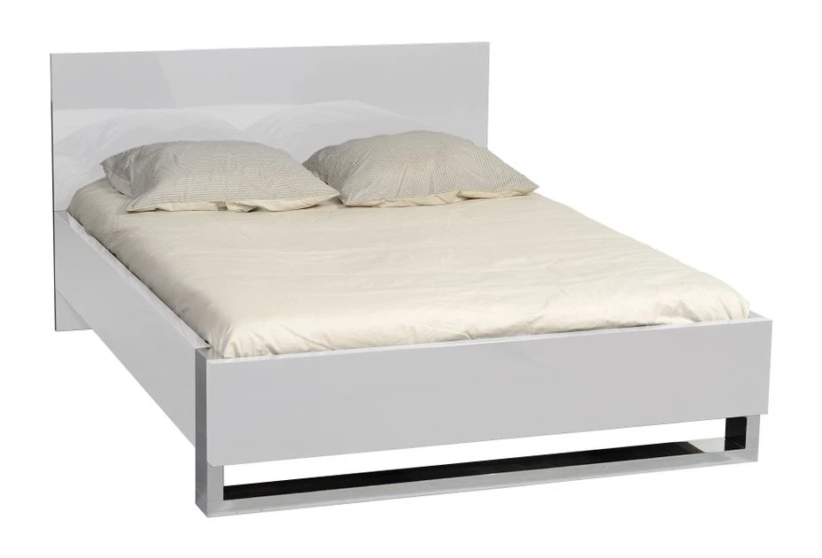 Chambre Complète Avec Environnement Laqué Blanc Armoire 3 Portes Italya 160 2 Chambre Complète Avec Environnement Laqué Blanc Armoire 3 Portes Italya 160 – Image 2