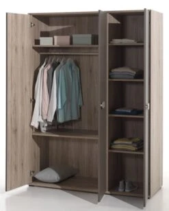 Chambre Enfant 3 Pièces Bois Clair Et Marron Foresta 2 -Vente De Chambre chambre enfant 3 pieces bois clair et marron foresta 92246