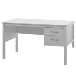 Chambre Enfant 5 Pièces Pin Massif Blanc Carly 90x200 Cm 2 -Vente De Chambre chambre enfant 5 pieces pin massif blanc carly 90x200 cm 267145