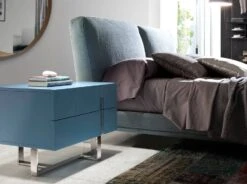 Chevet Design Bois Laqué Orange Et Pieds Acier Chromé Dezina 5 Chevet Design Bois Laqué Orange Et Pieds Acier Chromé Dezina -Vente De Chambre chevet design bois laque orange et pieds acier chrome dezina 3666722992138 276101