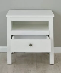 Chevet Enfant 1 Tiroir Mélaminé Blanc Leone -Vente De Chambre chevet enfant 1 tiroir melamine blanc leone 4251398972936 1080645