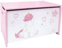 Coffre à Jouets Licorne