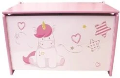Coffre à Jouets Licorne -Vente De Chambre coffre a jouets licorne 3700057130503 267210