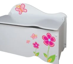 Coffre à Jouets Pétales De Fleurs -Vente De Chambre coffre a jouets petales de fleurs 3700815300377 89504