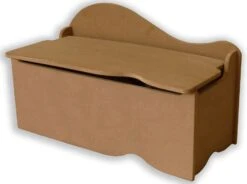 Coffre De Rangement Bois Brut Spoon