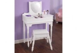 Coiffeuse Et Tabouret Mon Coeur Kidkraft