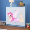 Commode Enfant Bleue Petite Fée 80 Cm