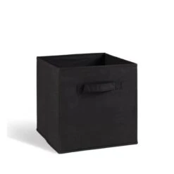 COMPO Tiroir De Rangement - Tissu - 27x27x28 Cm - Noir