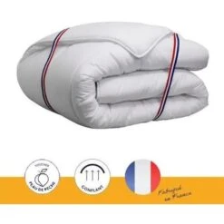 Couette 240 X 260 Cm - DODO - Tempérée - 100% Fibre Polyester - Pour 2 Personnes - Blanc -Vente De Chambre couette 240 x 260 cm dodo temperee 100 fibre polyester pour 2 personnes blanc 3307419607293 1423747