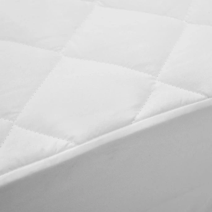 Couvre-matelas Matelassé Blanc 90x200 Cm Lourd 3 Couvre-matelas Matelassé Blanc 90x200 Cm Lourd – Image 3