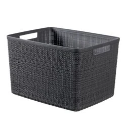CURVER Paniere En Jute - Rectangulaire - 20 L - 100 % Recyclé 2